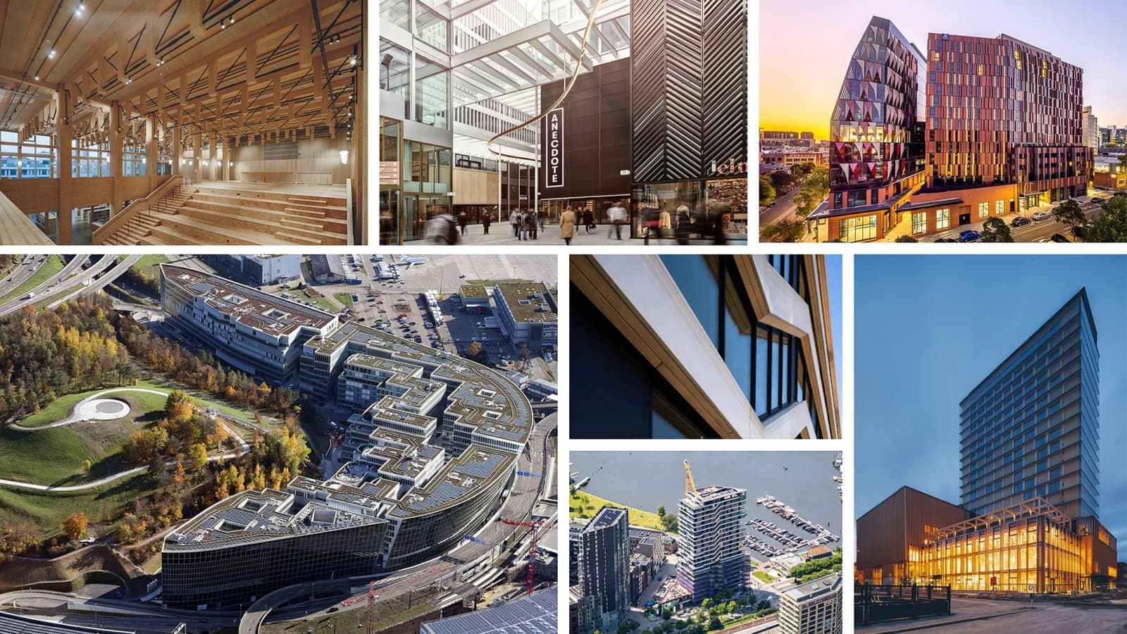 Geberitin referenssikohteita (© Geberit) Geberitin referenssikohteita (© Geberit)