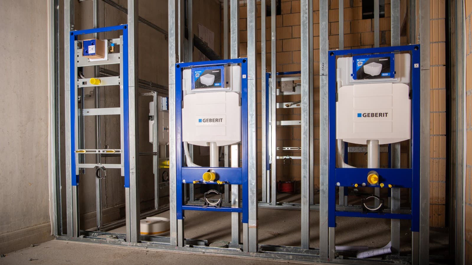 Saniteettitilat Geberit Duofix -asennusjärjestelmällä Saniteettitilat Geberit Duofix -asennusjärjestelmällä