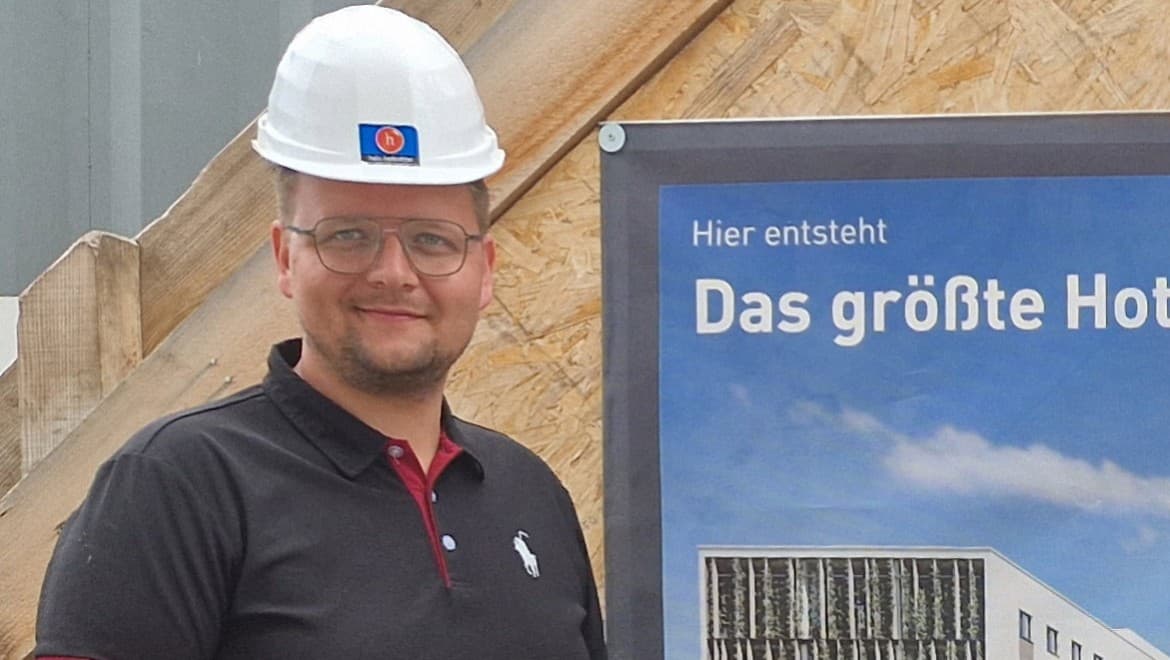 Florian Schmallegger, projektipäällikkö, Heiz-Hofstätter (© Geberit) Florian Schmallegger, projektipäällikkö, Heiz-Hofstätter (© Geberit)
