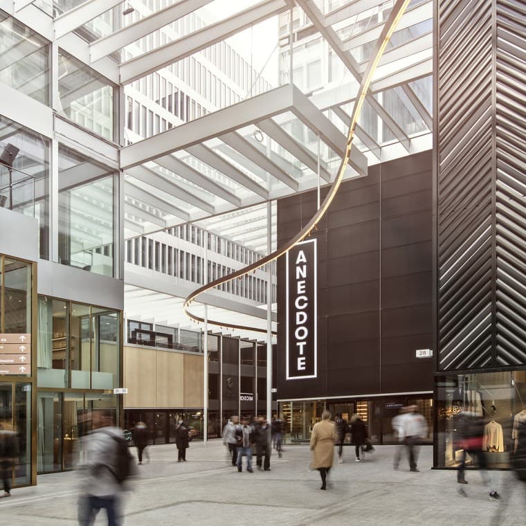 The Circle Zürichissä sisältä (© Flughafen Zürich AG) The Circle Zürichissä sisältä (© Flughafen Zürich AG)