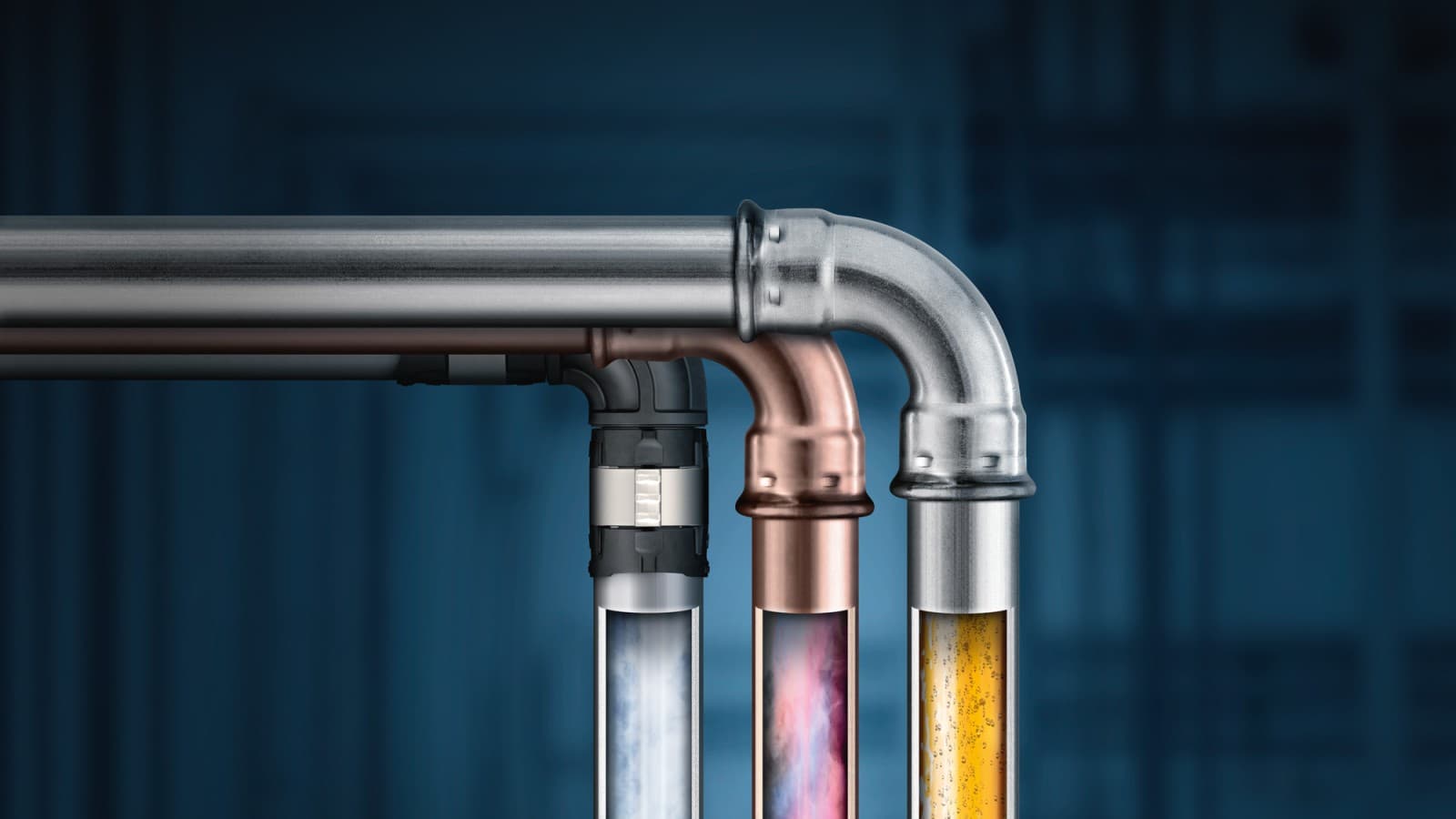 Geberit Teollisen käytön työkalu hakee tiedot valitusta Geberit-putkijärjestelmästä Geberit Teollisen käytön työkalu hakee tiedot valitusta Geberit-putkijärjestelmästä