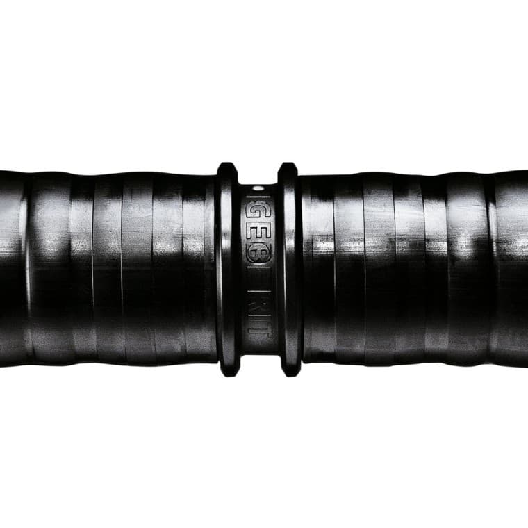 Geberit Mepla -järjestelmäputki ja yhde, puristettu. Tästä ei enää ole paluuta. Geberit Mepla -järjestelmäputki ja yhde, puristettu. Tästä ei enää ole paluuta.